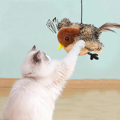 ChirpNPlay Interactive Cat Toy - Flapping Bird for Active Cats