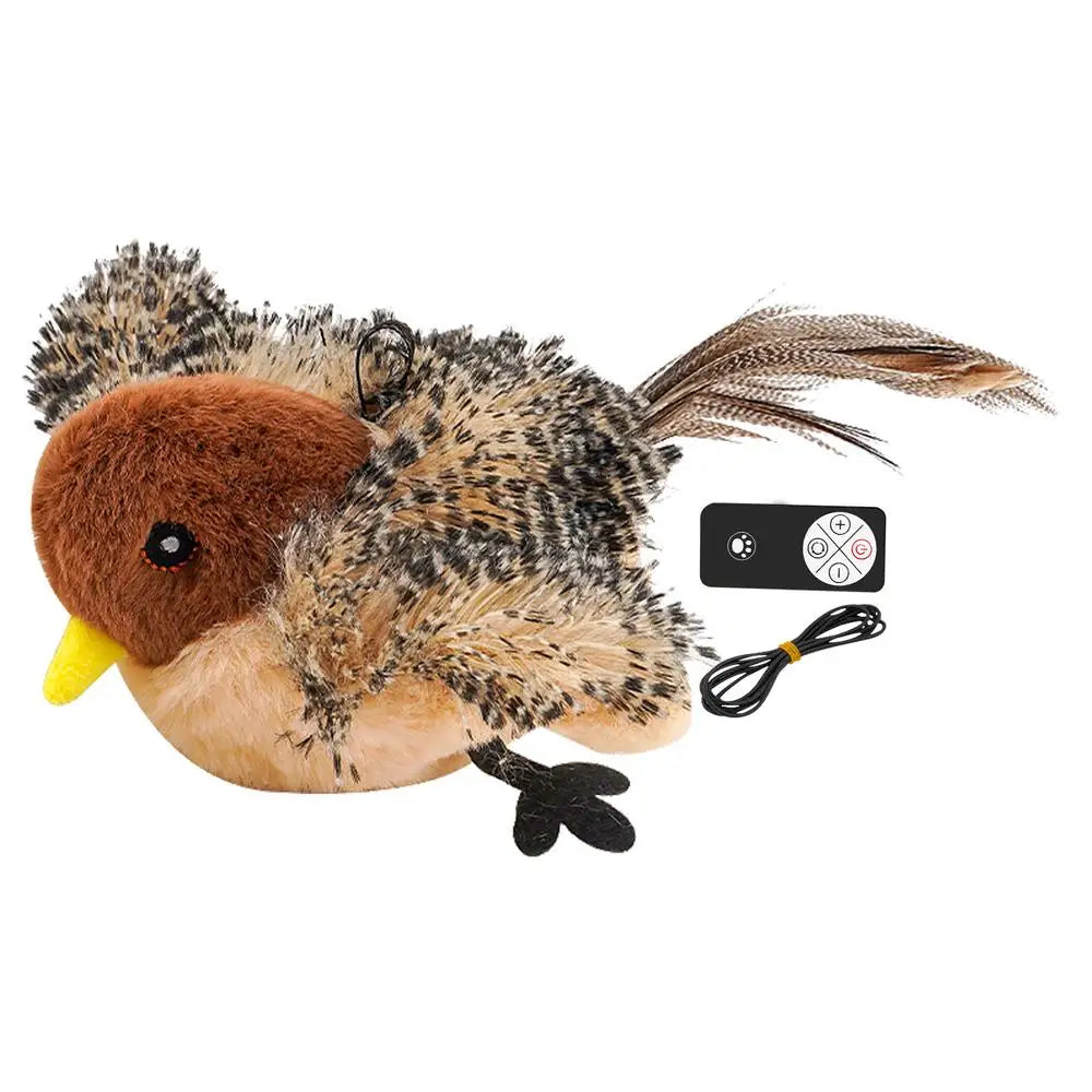 ChirpNPlay Interactive Cat Toy - Flapping Bird for Active Cats