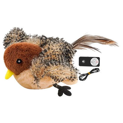 ChirpNPlay Interactive Cat Toy - Flapping Bird for Active Cats