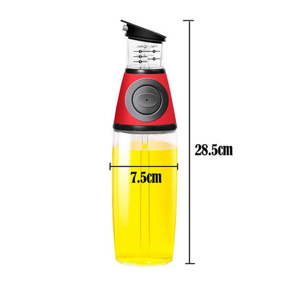 Easy Press Oil Measurement Bottle